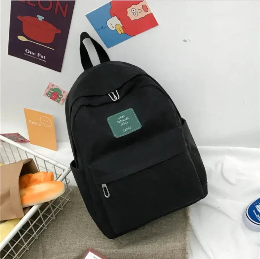 Women's Korean Corduroy Backpack | Pastel School & Travel Bag | 5 Colors | Large Capacity | ARBA Global - Niksstuff