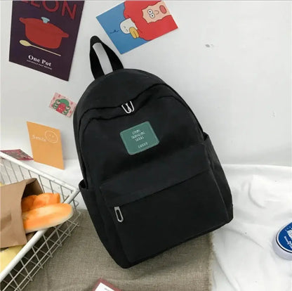 Women's Korean Corduroy Backpack | Pastel School & Travel Bag | 5 Colors | Large Capacity | ARBA Global - Niksstuff