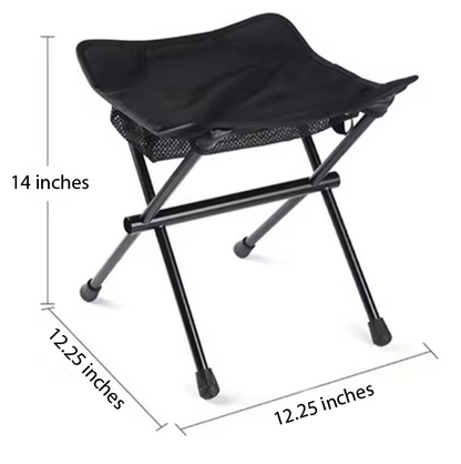 River Country Gear Foldable Camping Stool – Lightweight, Up to 250 lbs, Portable