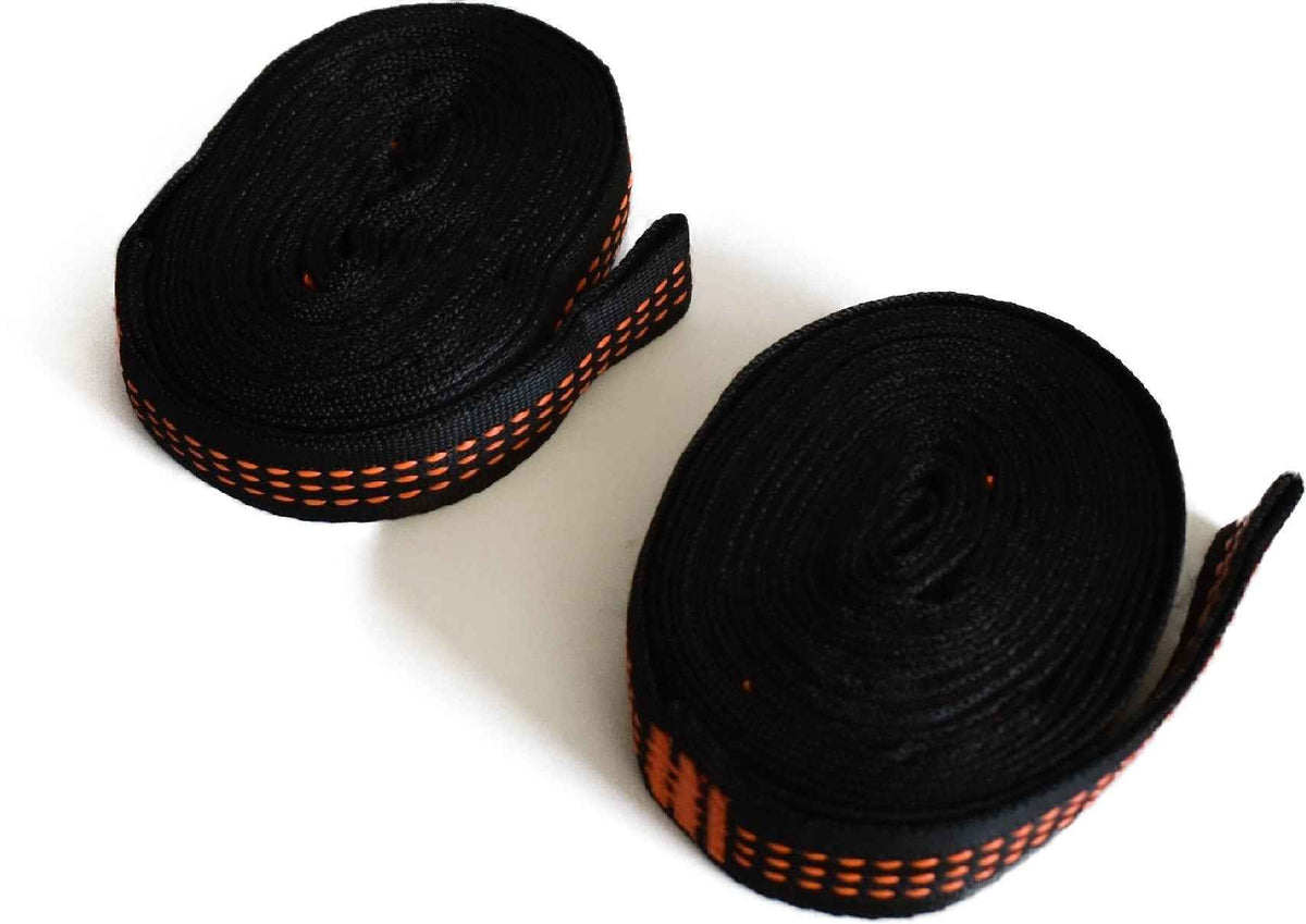 River Country Gear Hammock Tree Straps – 10 ft, 400 lb Capacity, 5.2 oz Each, Adjustable Hooking Points