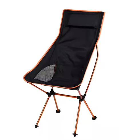 River Country Gear Ultralight Tall-Back Camping Chair – 2 lbs 8 oz, Folds to 17"x5"x6"