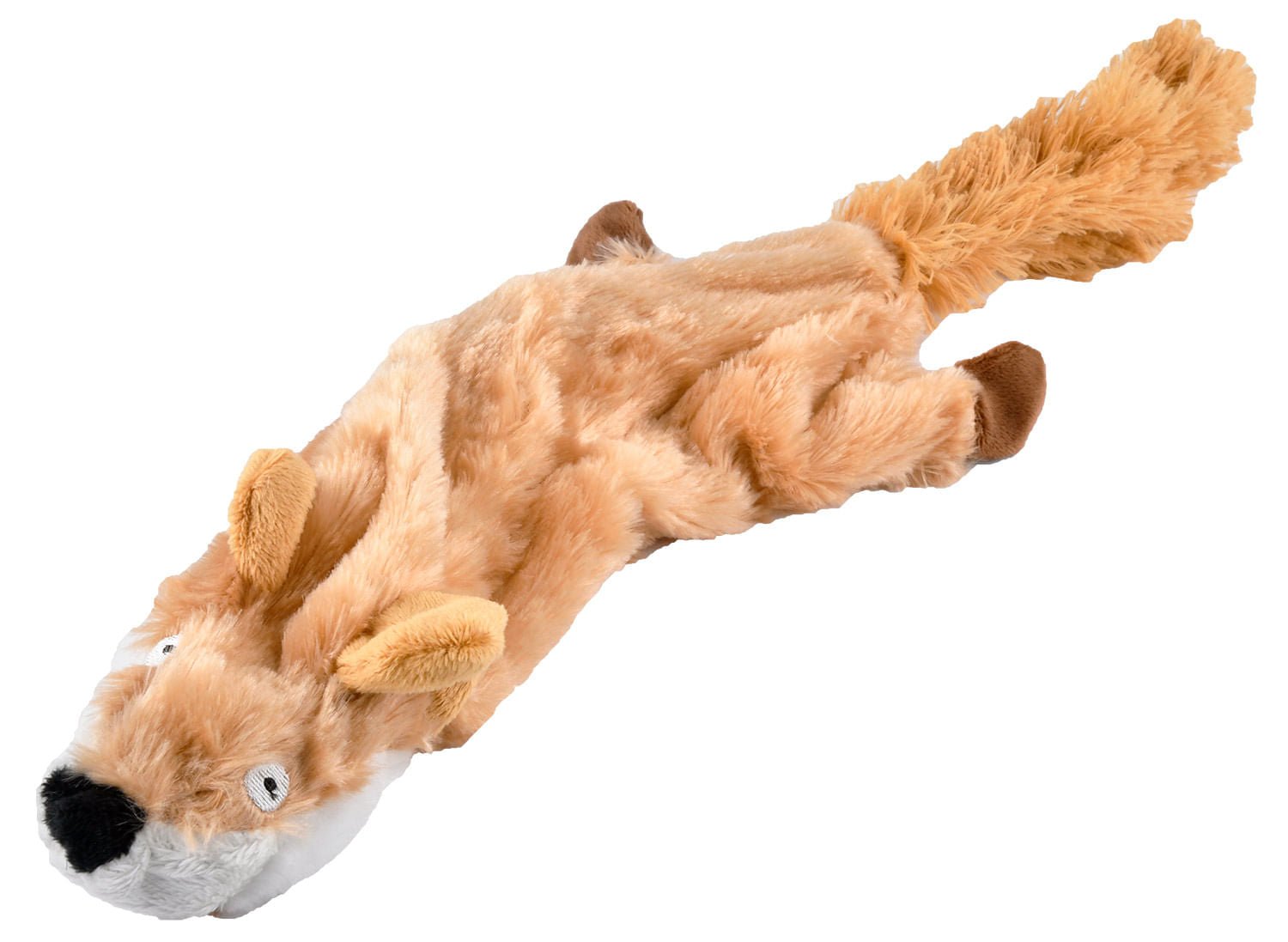 Jeffers Thinnies Unstuffed Plush Dog Toys | 21"L | Rabbit, Fox, Raccoon, Skunk, or Chipmunk | Single or 5-Pack - Niksstuff