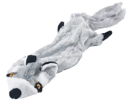 Jeffers Thinnies Unstuffed Plush Dog Toys | 21"L | Rabbit, Fox, Raccoon, Skunk, or Chipmunk | Single or 5-Pack - Niksstuff