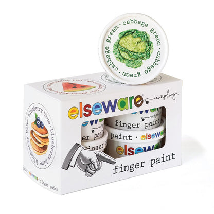 Finger Paint – Food-Safe, Non-GMO, Shelf-Stable | Made with Organic Fruit & Vegetable Extracts | Ages 3+
