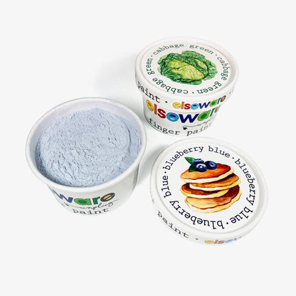 Finger Paint – Food-Safe, Non-GMO, Shelf-Stable | Made with Organic Fruit & Vegetable Extracts | Ages 3+
