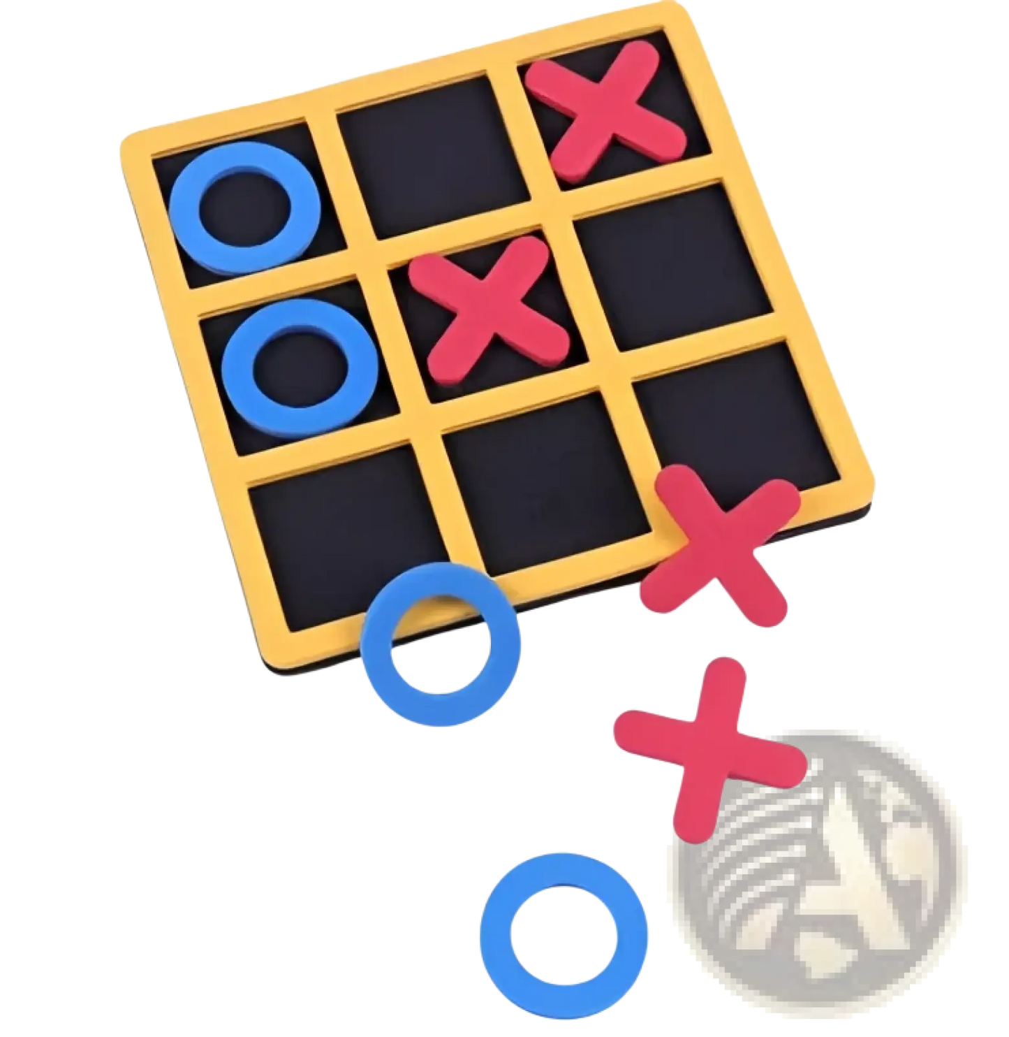 Tic-Tac-Toe Board Game | EVA Foam | 15×15 cm | 1, 2 or 3 Pack | Kids & Adults