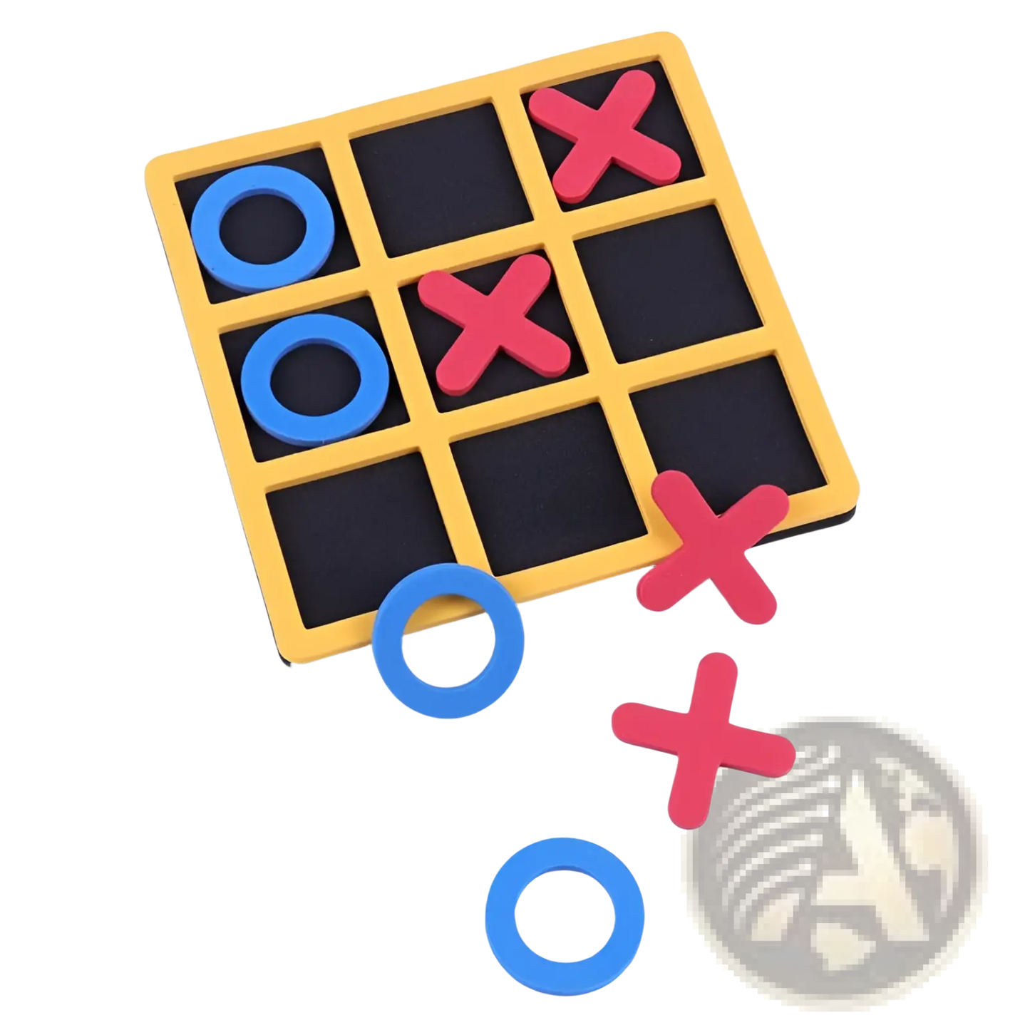 Tic-Tac-Toe Board Game | EVA Foam | 15×15 cm | 1, 2 or 3 Pack | Kids & Adults