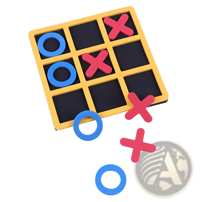 Tic-Tac-Toe Board Game | EVA Foam | 15×15 cm | 1, 2 or 3 Pack | Kids & Adults