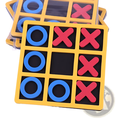 Tic-Tac-Toe Board Game | EVA Foam | 15×15 cm | 1, 2 or 3 Pack | Kids & Adults