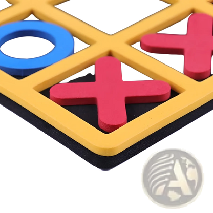 Tic-Tac-Toe Board Game | EVA Foam | 15×15 cm | 1, 2 or 3 Pack | Kids & Adults