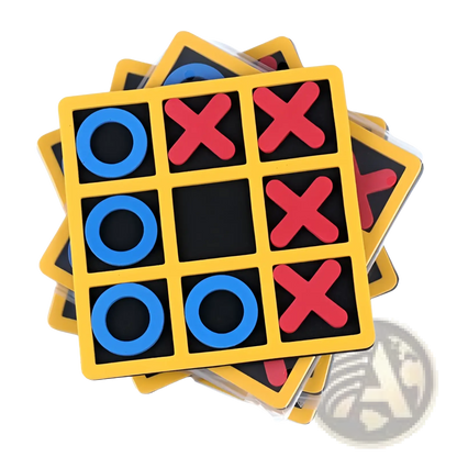 Tic-Tac-Toe Board Game | EVA Foam | 15×15 cm | 1, 2 or 3 Pack | Kids & Adults