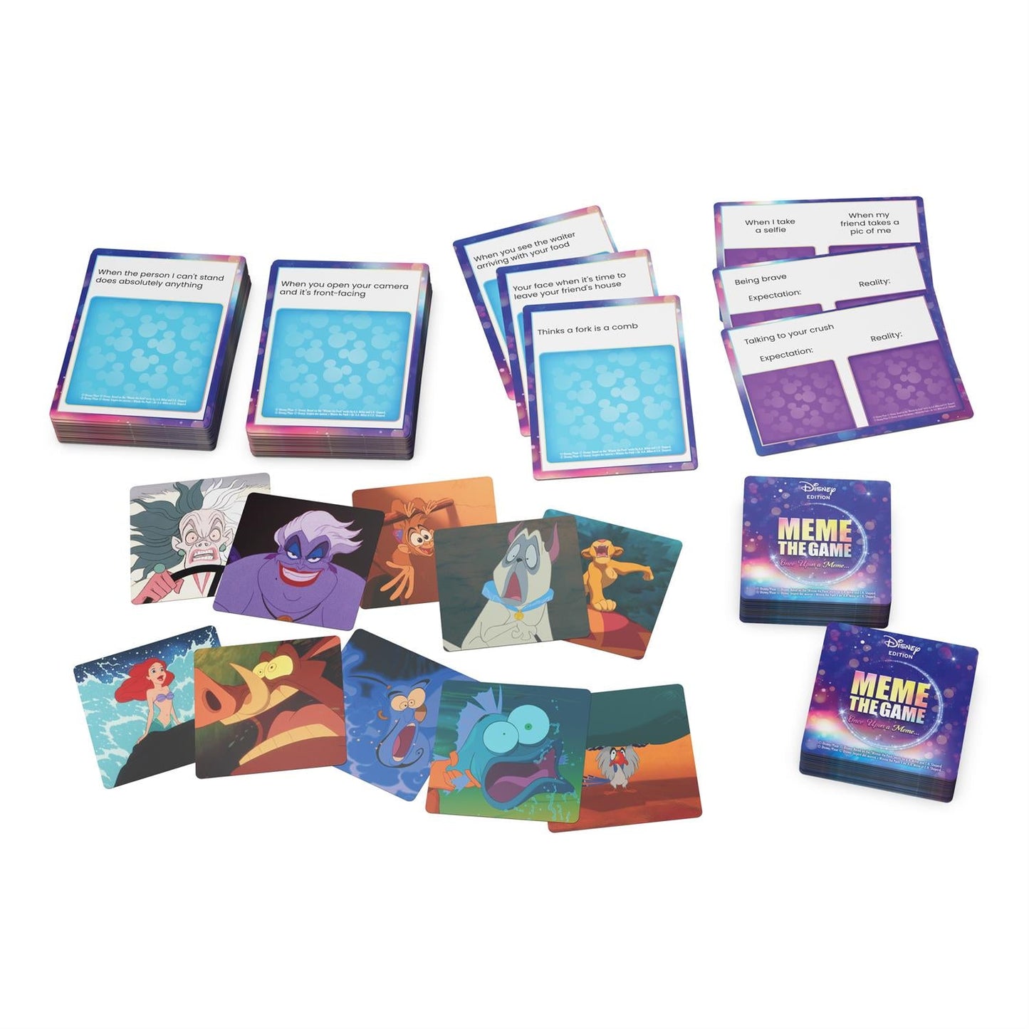 Disney Meme the Game – Once Upon a Meme | 2-6 Players, Ages 8+