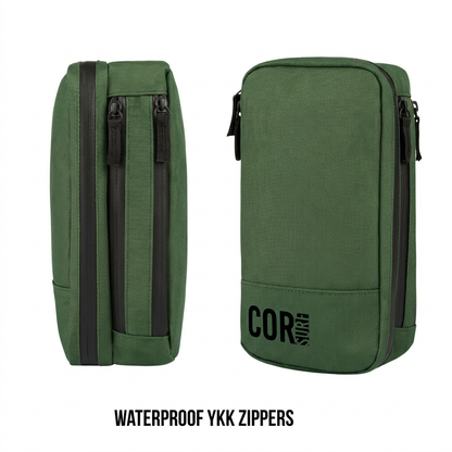 COR Surf Compact Toiletry Travel Bag | DWR Waterproof Dopp Kit - Niksstuff