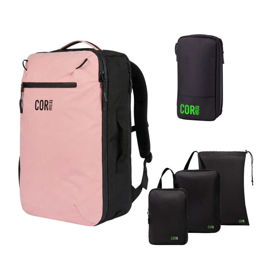 Island Hopper Travel Bundle | Backpack + Packing Cubes + Toiletry Bag - Niksstuff