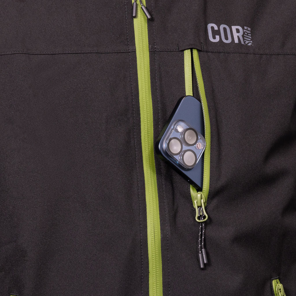 Huakai Travel Rain Jacket | Unisex | Waterproof DWR | COR Surf - Niksstuff