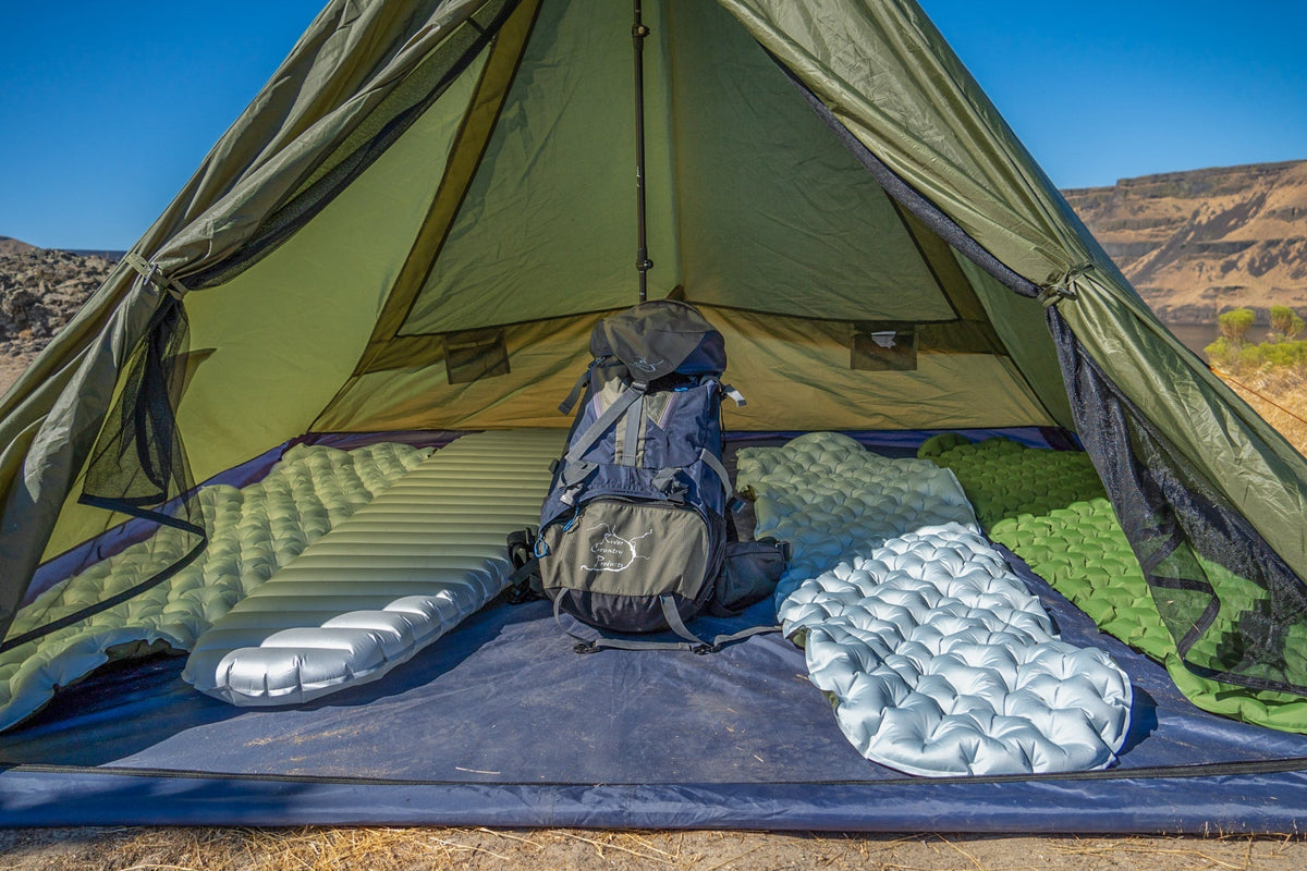 River Country Gear Trekker Tent 4 – 4-Person Backpacking Tent with Rainfly & Ventilation