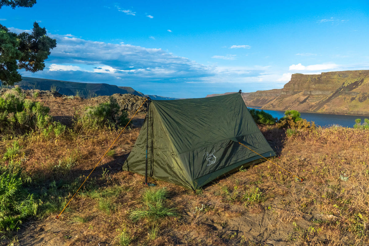 River Country Gear Trekker Tent 2 – 2-Person Ultralight, 2 lbs 12 oz, 7×62”, Stakes & Guylines Included