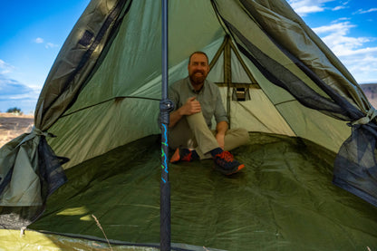 River Country Gear Trekker Tent 2 – 2-Person Ultralight, 2 lbs 12 oz, 7×62”, Stakes & Guylines Included