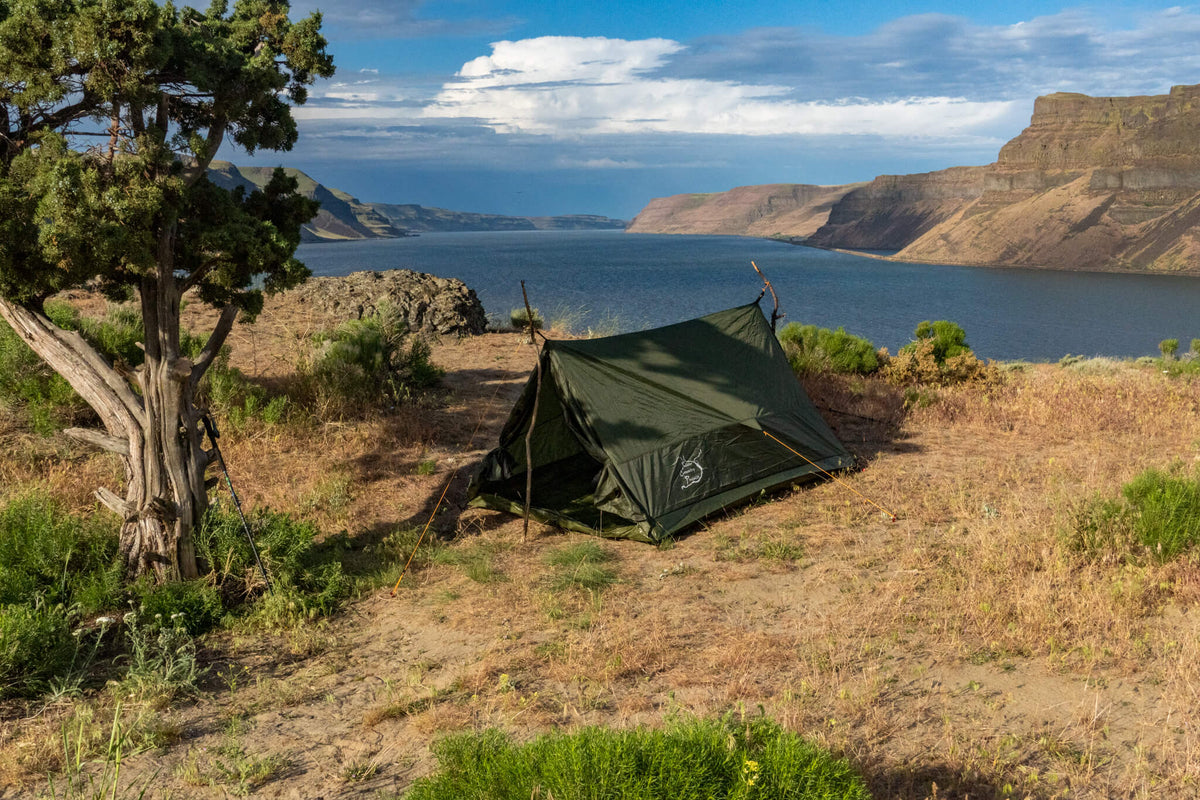 River Country Gear Trekker Tent 2 – 2-Person Ultralight, 2 lbs 12 oz, 7×62”, Stakes & Guylines Included