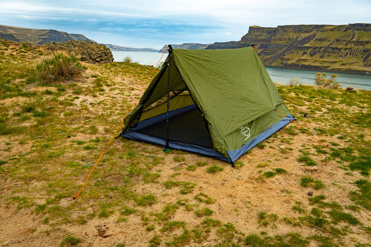 River Country Gear Trekker Tent 2.2 – 2-Person Ultralight Backpacking Tent, 7×5 ft Interior