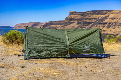 River Country Gear Trekker Tent 1A – 1-Person Ultralight Bivy-Style Trekking Pole Tent