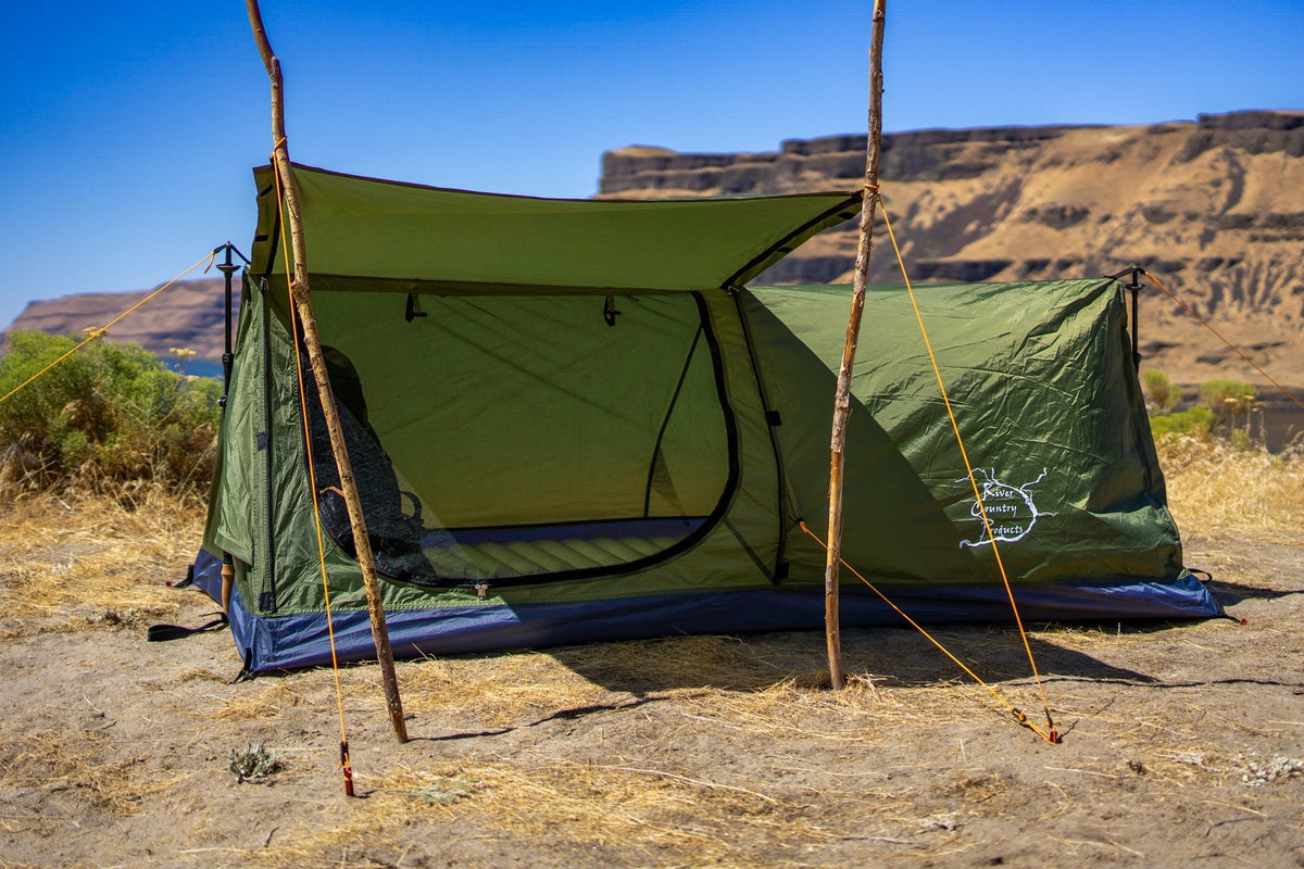 River Country Gear Trekker Tent 1A – 1-Person Ultralight Bivy-Style Trekking Pole Tent