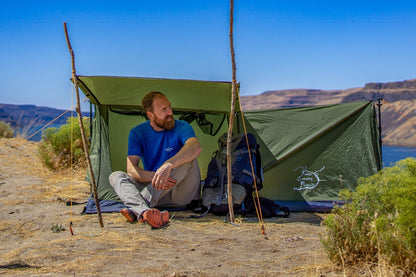 River Country Gear Trekker Tent 1A – 1-Person Ultralight Bivy-Style Trekking Pole Tent