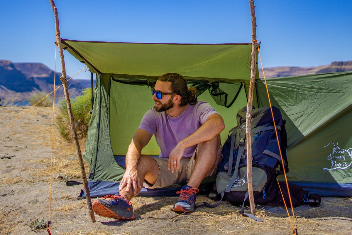 River Country Gear Trekker Tent 1A – 1-Person Ultralight Bivy-Style Trekking Pole Tent