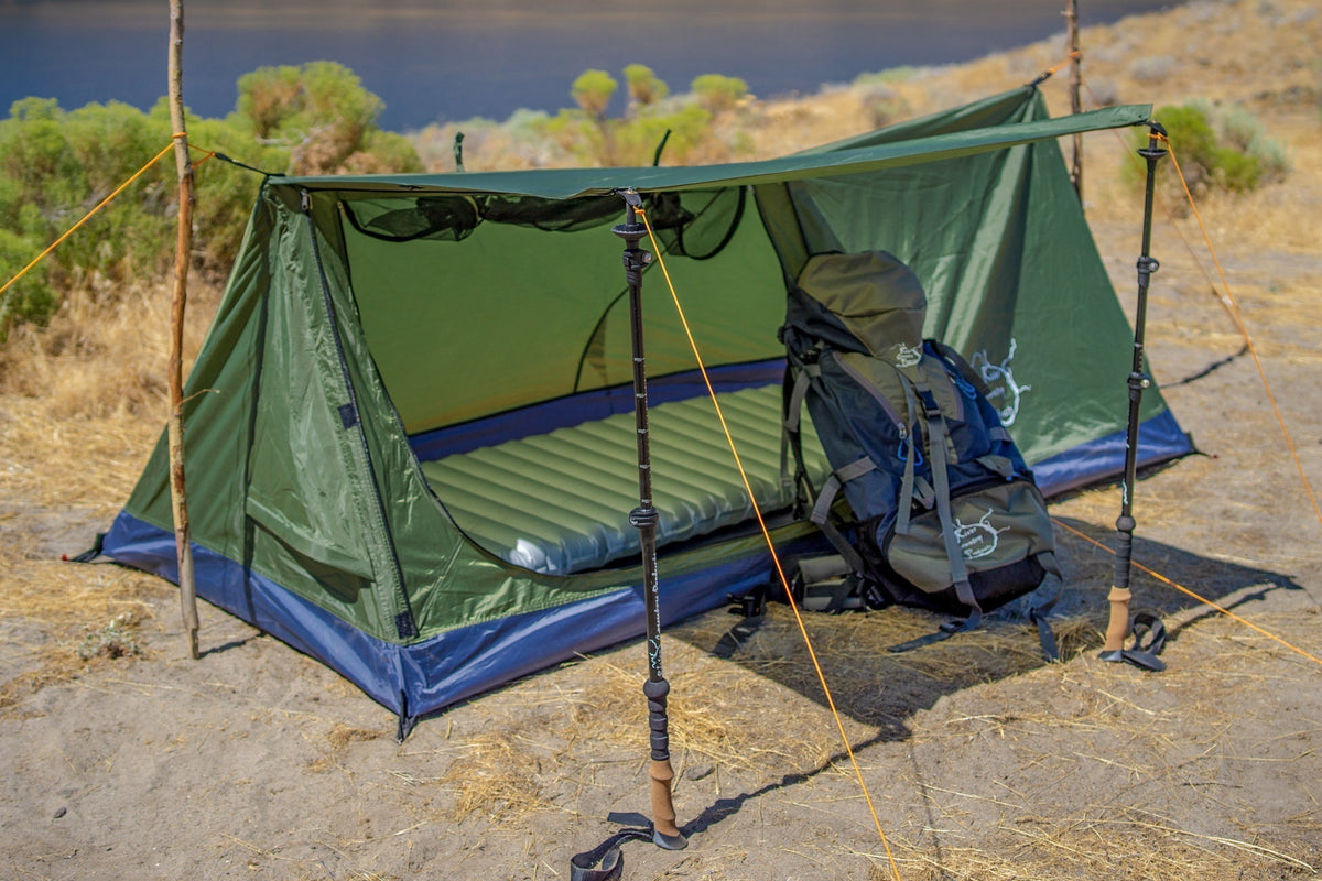 River Country Gear Trekker Tent 1A – 1-Person Ultralight Bivy-Style Trekking Pole Tent