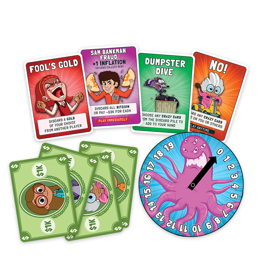 Tuttle Twins Inflation Monster Card Game