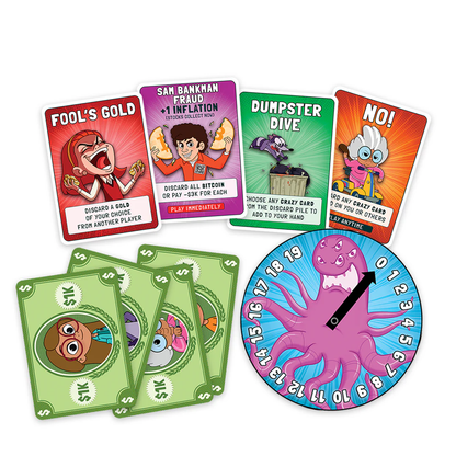Tuttle Twins Inflation Monster Card Game