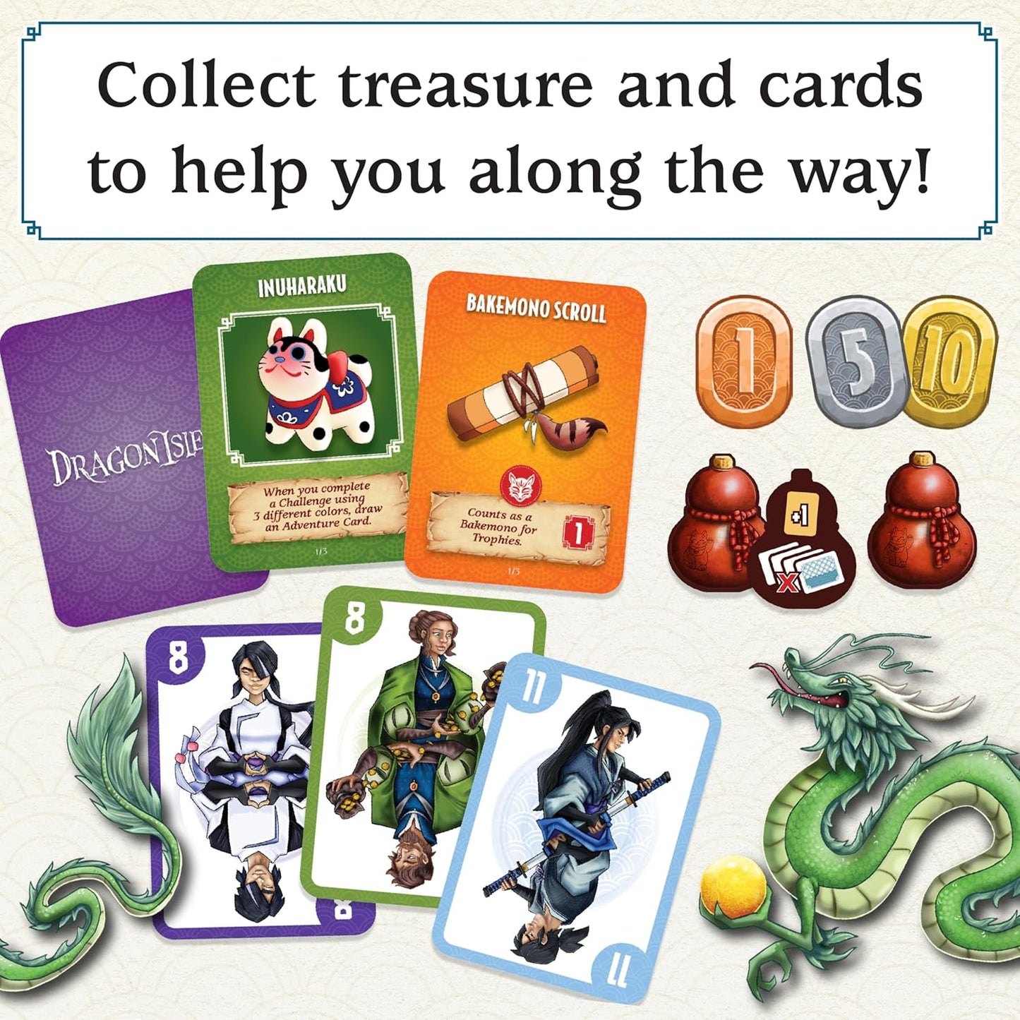 Dragon Isles – A Journey of Far-Shores & Fortunes Strategy Game | 2-5 Players, Ages 10+
