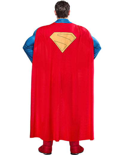 Superman Deluxe Adult Padded Costume with Cape