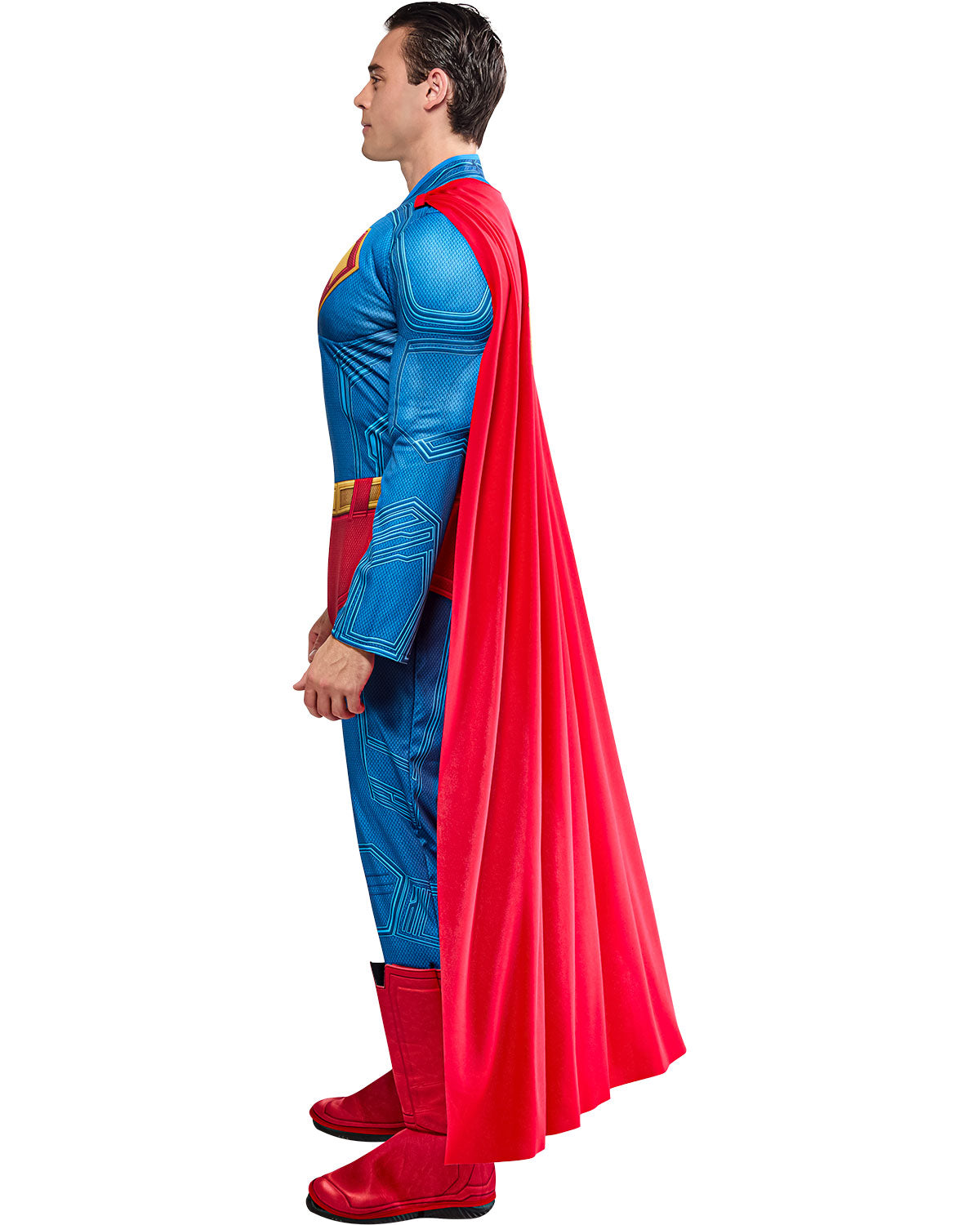 Superman Deluxe Adult Padded Costume with Cape