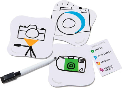 Rough Shapes - Quick Draw Party Game for Ages 8+
