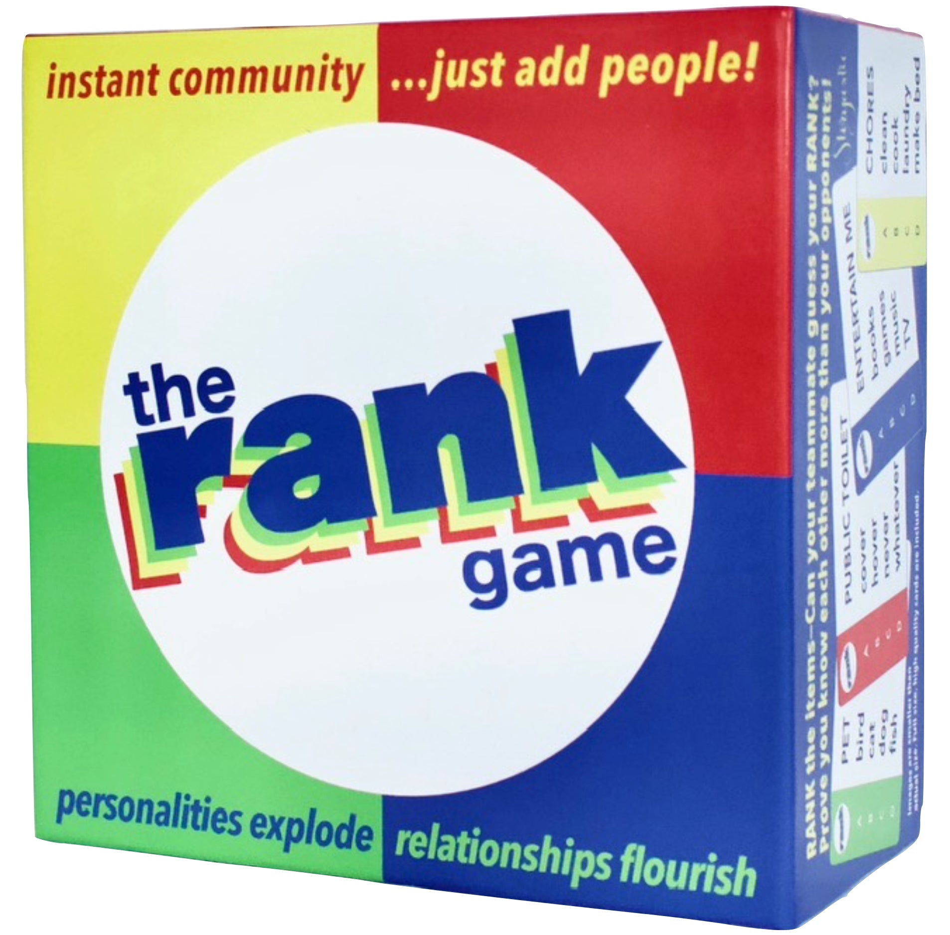 The Rank Game Special Edition | Party Game | Award-Winning | 150+ Cards - Niksstuff
