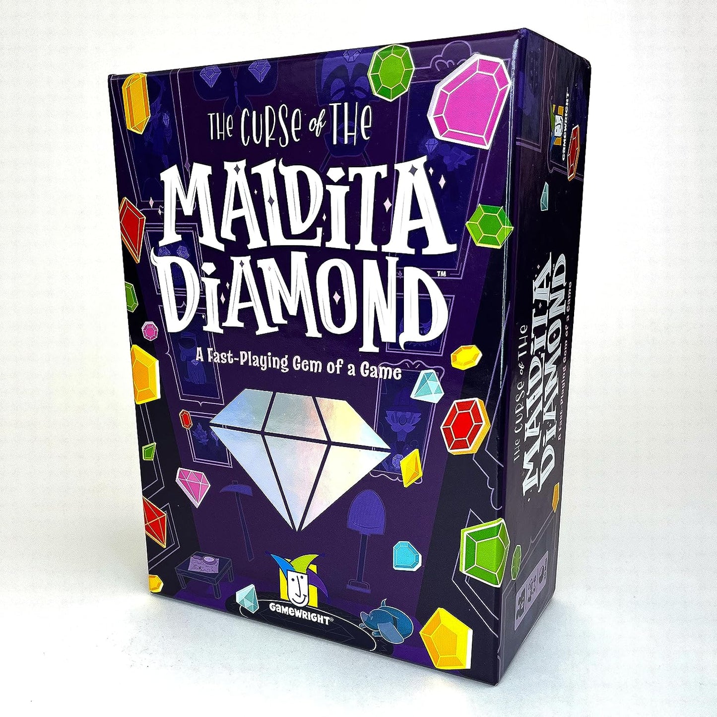 Maldita Diamond – The Curse of the Gem Strategy Game | 2-6 Players, Ages 8+