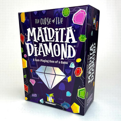 Maldita Diamond – The Curse of the Gem Strategy Game | 2-6 Players, Ages 8+