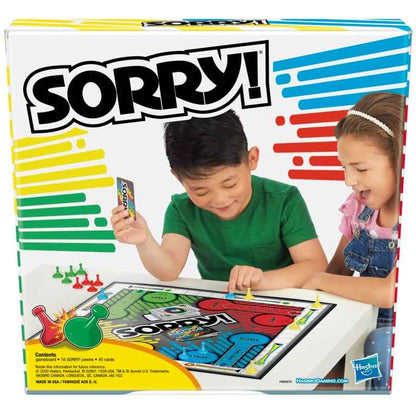 Classic Sorry! Game by Hasbro | 2–4 Players | Ages 6+