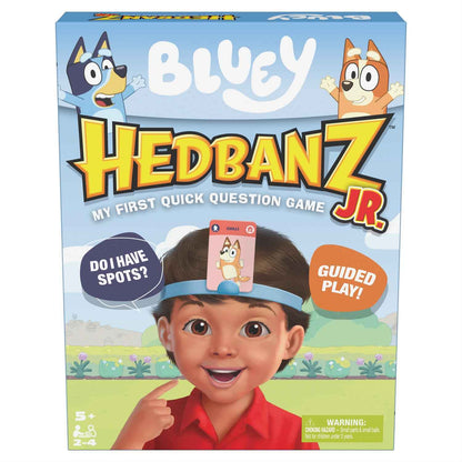 Bluey HedBanz Jr. Picture Guessing Board Game | 2–4 Players | Ages 5+