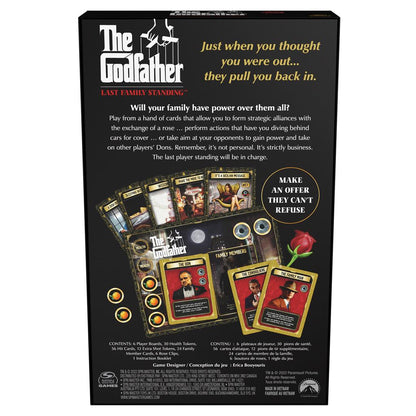 The Godfather Last Family Standing Card Game – 3-6 Players, Ages 14+