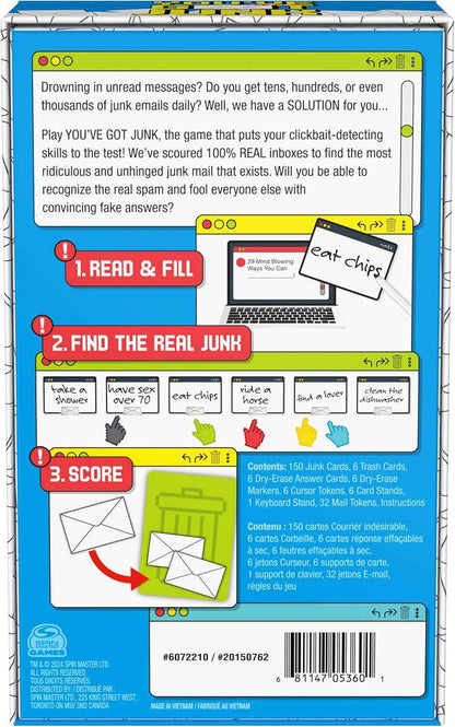 You've Got Junk - Adult Party Card Game for 3+ Players