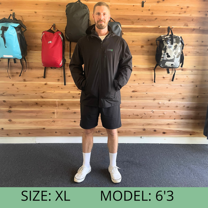 Huakai Travel Rain Jacket | Unisex | Waterproof DWR | COR Surf - Niksstuff