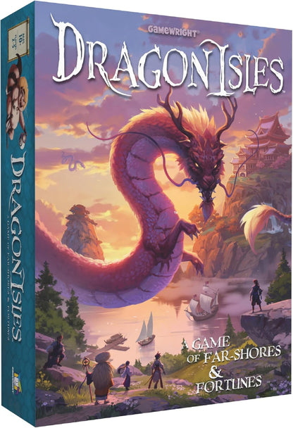 Dragon Isles – A Journey of Far-Shores & Fortunes Strategy Game | 2-5 Players, Ages 10+