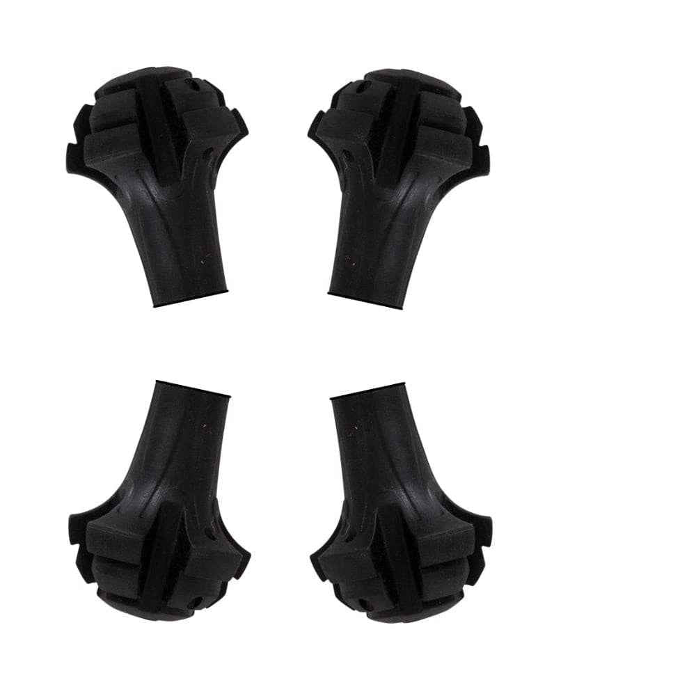 York Nordic Rubber Replacement Tips for Walking & Trekking Poles – 4-Pack