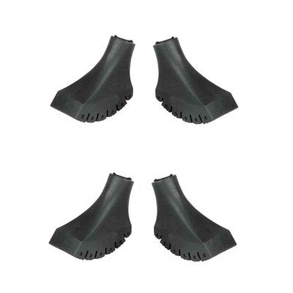York Nordic Tapered Rubber Replacement Tips for Nordic & Power Walking Poles – 4-Pack