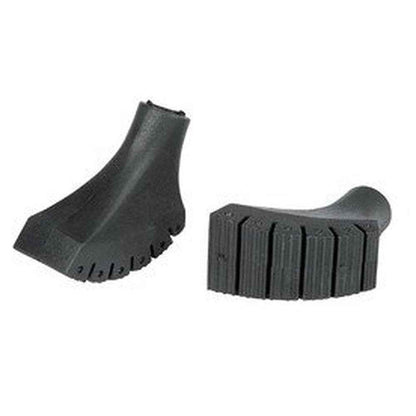York Nordic Tapered Rubber Replacement Tips for Nordic & Power Walking Poles – 4-Pack
