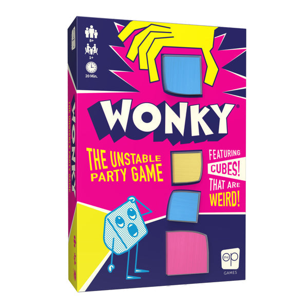 Wonky Party Game – Wobbly Block Tower Card Game | Ages 8+